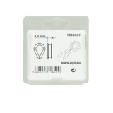 Mack 1006869 - 4 verzinkte kousen bl 4mm | 5 stuks - afbeelding 3