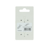 Mack 1008498 - 2 staaldraadklemmen 3mm duplex verzinkt | 10 stuks
