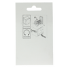 Mack 1013583 - 1 brievenkastslot verchroomd 22mm | 5 stuks