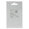 Mack 1013584 - 1 brievenkastslot verchroomd 32mm | 5 stuks