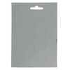 Mack 1013298 - 4 geplooide winkelhaken verzinkt 75x75x18x2mm | 10 stuks