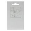 Mack 1015914 - 1 oplegmeubelslot vernikkeld 25mm | 5 stuks