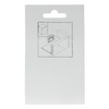 Mack 1015915 - 1 oplegmeubelslot vernikkeld 30mm | 5 stuks