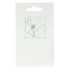 Mack 1013606 - 1 oplegmeubelslot vernikkeld 35mm | 5 stuks