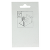 Mack 1013607 - 1 oplegmeubelslot vernikkeld 40mm | 5 stuks