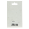 Mack 1013795 - 4 geplooide winkelhaken wit gelakt 60x60mm | 10 stuks