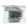 Mack 1014458 - volledige set bedverbinders gebichromateerd | 10 stuks