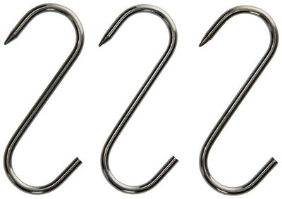 Mack 1008565 - 3 vertinde vleeshaken 4,4 x 100mm | 10 stuks