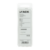 Mack 1017171 - nagel bolle kop messing 20 gr 1,5 x 25 mm | 10 stuks