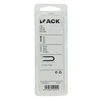 Mack 1017207 - kram staal verzinkt 75 gr 1,8 x 15 mm | 5 stuks