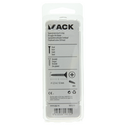 Mack 1017213 - spaanplaatschroef vz kop geelverz.65 st 2,5 x 12 mm | 10 stuks - afbeelding 6