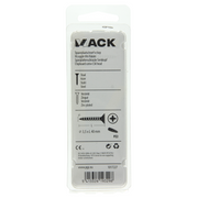 Mack 1017227 - spaanplaatschroef vz kop geelverz.22 st 3,5 x 40 mm | 10 stuks - afbeelding 5