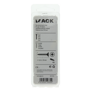 Mack 1017233 - spaanplaatschroef vz kop geelverz.22 st 4,0 x 30 mm | 10 stuks - afbeelding 5