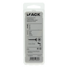 Mack 1017237 - spaanplaatschroef vz kop geelverz.15 st 4,0 x 50 mm | 10 stuks