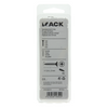 Mack 1017252 - spaanplaatschroef vz kop geelverz.18 st 5,0 x 25 mm | 10 stuks