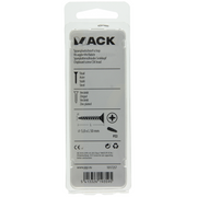Mack 1017257 - spaanplaatschroef vz kop geelverz.10 st 5,0 x 50 mm | 10 stuks - afbeelding 5