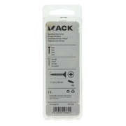 Mack 1017258 - spaanplaatschroef vz kop geelverz. 8 st 5,0 x 60 mm | 10 stuks - afbeelding 4