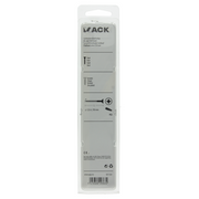 Mack 1017261 - spaanplaatschroef vz kop geelverz. 5 st 5,0 x 90 mm | 5 stuks - afbeelding 4