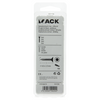 Mack 1017294 - spaanplschr.vzkop-zelfb. geelverz. 25 st 4,0 x 25 mm | 10 stuks