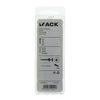 Mack 1017334 - schroef met kopboring staal verz. 8 st 4,5 x 50 mm | 10 stuks