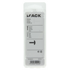 Mack 1017337 - afdekkapje kunststof bruin 40 st | 10 stuks