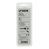 Mack 1017339 - gipsplaatschroef zwart gefosf. 25 st 3,5 x 35 mm | 10 stuks