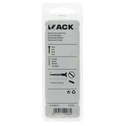 Mack 1017354 - houtschroef verzonken kop verz20 st 4,0 x 25 mm | 10 stuks - afbeelding 5