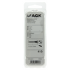 Mack 1019645 - houtschroef verzonken kop messing 12st 2,5 x 12 mm | 10 stuks
