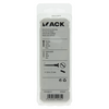 Mack 1019649 - houtschroef verzonken kop messing 11st 3,0 x 25 mm | 10 stuks