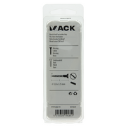 Mack 1019649 - houtschroef verzonken kop messing 11st 3,0 x 25 mm | 10 stuks - afbeelding 6