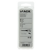 Mack 1019651 - houtschroef verzonken kop messing 11st 3,5 x 20 mm | 10 stuks