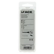 Mack 1019651 - houtschroef verzonken kop messing 11st 3,5 x 20 mm | 10 stuks - afbeelding 6