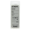 Mack 1019653 - houtschroef verzonken kop messing 9 st 4,0 x 25 mm | 10 stuks