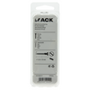 Mack 1019656 - houtschroef verzonken kop messing 4 st 5,5 x 50 mm | 10 stuks