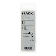 Mack 1017374 - houtschroef bolkop staal verzinkt 12 st 4,0 x 30 mm | 10 stuks - afbeelding 6