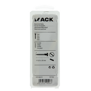 Mack 1017382 - houtschroef bolkop staal verzinkt 4 st 6,0 x 60 mm | 10 stuks - afbeelding 6