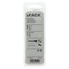 Mack 1019658 - houtschroef bolkop messing 10 st 2,5 x 16 mm | 10 stuks