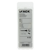 Mack 1017383 - houtschroef bolkop zwart verzinkt 20 st 3,0 x 16 mm | 10 stuks