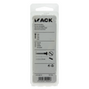 Mack 1017384 - houtschroef bolkop zwart verzinkt 15 st 3,5 x 20 mm | 10 stuks