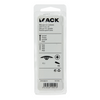 Mack 1017395 - afdekkapje vr pz schr.kunst. beige 40 st pz 2 | 10 stuks