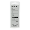 Mack 1017400 - houtdraadbout staal verzinkt 10 st 5 x 50 mm | 10 stuks