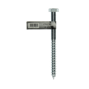Mack 1017430 - houtdraadbout staal verzinkt 1 st 12 x 140 mm | 10 stuks - afbeelding 5