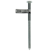 Mack 1017432 - houtdraadbout staal verzinkt 1 st 12 x 180 mm | 10 stuks - afbeelding 4