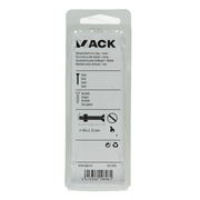 Mack 1017493 - metaalschroef verz. kop + moer verz. 16st m4 x 25 mm | 10 stuks - afbeelding 5