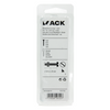 Mack 1017518 - metaalschroef cyl. kop + moer verz. 18 st m4 x 20 mm | 10 stuks