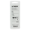 Mack 1017533 - metaalschroef cyl. kop + moer verz. 8 st m6 x 30 mm | 10 stuks