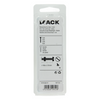 Mack 1017535 - metaalschroef cyl. kop + moer verz. 5 st m6 x 50 mm | 10 stuks