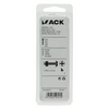 Mack 1017541 - kachelbout + moer staal verzinkt 18 st m4 x 25 mm | 10 stuks