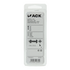 Mack 1017554 - kachelbout + moer staal verzinkt 7 st m6 x 40 mm | 5 stuks