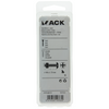 Mack 1017557 - kachelbout + moer staal verzinkt 4 st m6 x 70 mm | 10 stuks